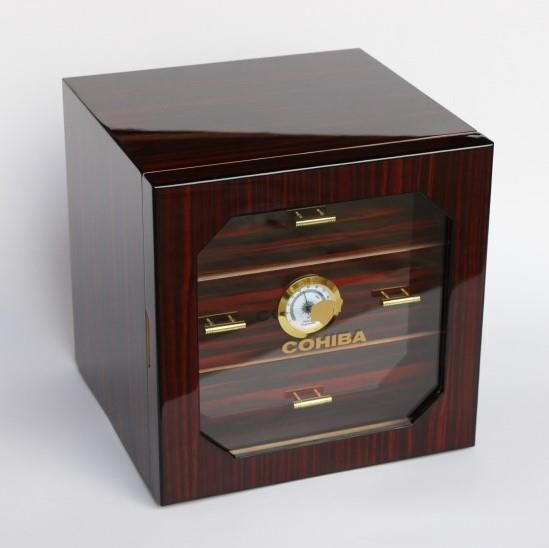 Cohiba Humidor / Üç Katlı Puro Saklama Kutusu