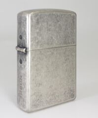 Metal Gri Eskitme Çakmak Mum Alev + Tourch Alev