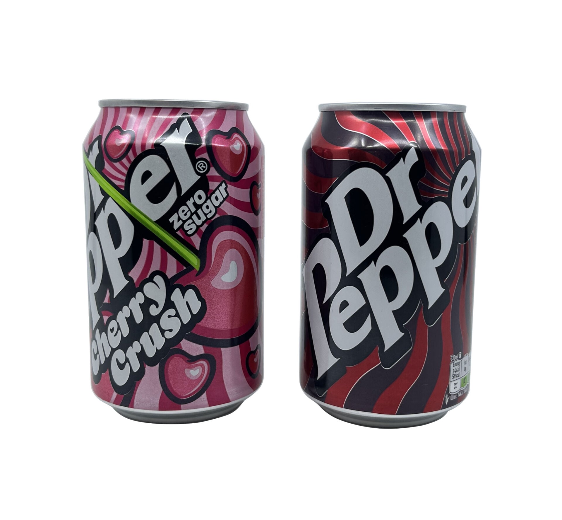 Dr Pepper Karışık + Kiraz Aromalı Gazlı İçecek 330 ML - Tadım Seti