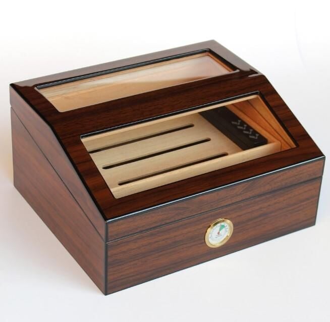 Parmida Humidor / İki Katlı Puro Saklama Kutusu