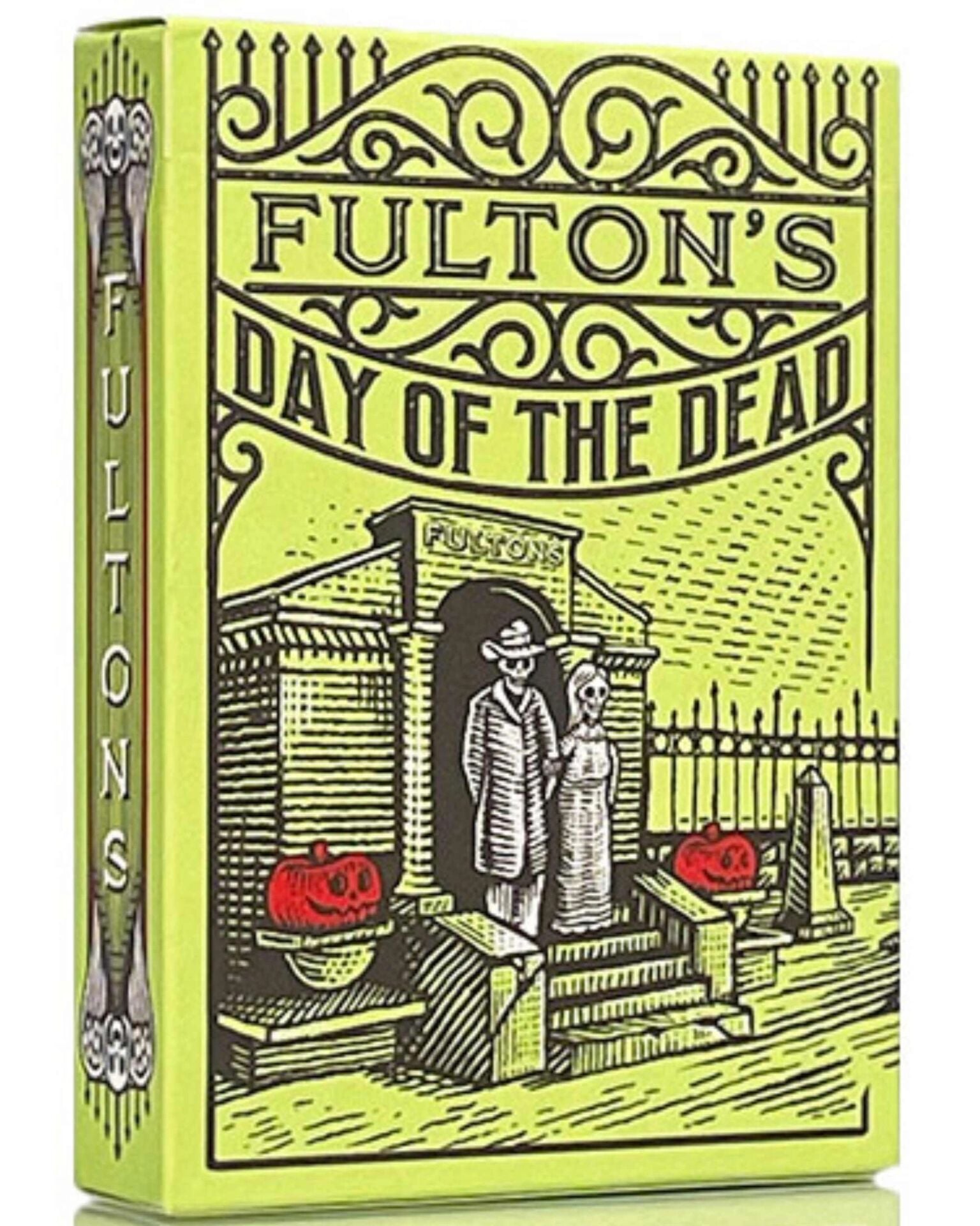 FULTON’S Day Of The Dead Green Edition Oyun İskambil Kartı