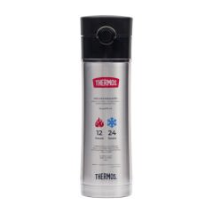 Thermos NS403BK Filter Çay Demleme Aparatlı Mug 0,47L - Siyah/Krom