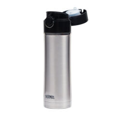 Thermos NS403BK Filter Çay Demleme Aparatlı Mug 0,47L - Siyah/Krom