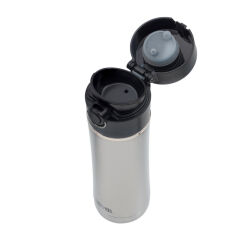 Thermos NS403BK Filter Çay Demleme Aparatlı Mug 0,47L - Siyah/Krom