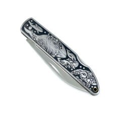 Deniz Canlıları Gravür İşlemeli Çakı