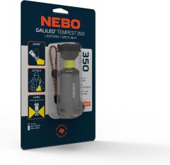 NEBO Galileo Tempest 350 Lümen - Su Dirençli Fener - 360° ARCUS LED Teknolojisi, Manyetik Taban ve Çoklu Aydınlatma Modları ile