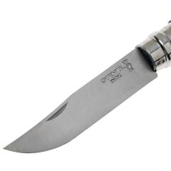 Opinel Inox No 8 Gürgen Saplı Paslanmaz Çelik Trekking Çakı - Mavi
