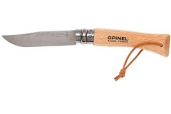 Opinel Inox No 7 Gürgen Saplı Paslanmaz Çelik Trekking Çakı - Naturel