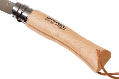 Opinel Inox No 7 Gürgen Saplı Paslanmaz Çelik Trekking Çakı - Naturel
