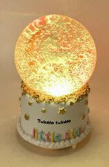 Twinkle Little Star Işıklı ve Müzikli Kar Küresi
