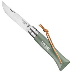 Opinel Inox No 6 Gürgen Saplı Paslanmaz Çelik Trekking Çakı - Yeşil