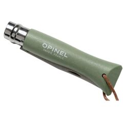 Opinel Inox No 6 Gürgen Saplı Paslanmaz Çelik Trekking Çakı - Yeşil