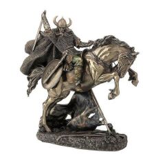 Atlı Viking Askeri Biblo