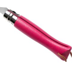 Opinel Inox No 6 Gürgen Saplı Paslanmaz Çelik Trekking Çakı - Fuşya