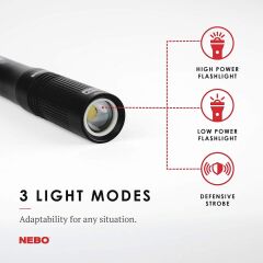 Nebo 6713 Inspector 180 Lümen LED Fener