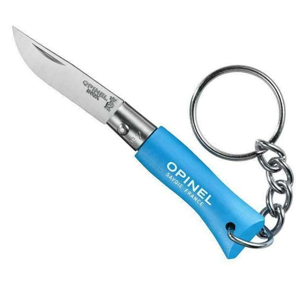 Opinel No 2 Anahtarlıklı Paslanmaz Çelik Çakı - Mavi
