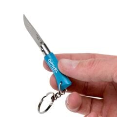 Opinel No 2 Anahtarlıklı Paslanmaz Çelik Çakı - Mavi