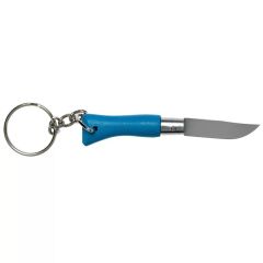Opinel No 2 Anahtarlıklı Paslanmaz Çelik Çakı - Mavi