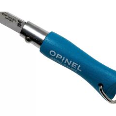 Opinel No 2 Anahtarlıklı Paslanmaz Çelik Çakı - Mavi
