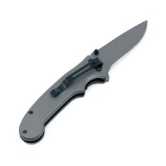 Katlanır Çakı Ahşap Grip - Antrasit