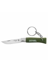 Opinel No 4 Anahtarlıklı Paslanmaz Çelik Çakı - Yeşil
