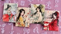 Four Beauties (WangZhaojun) Oyun İskambil Kartı