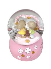 Lovely Couple Işıklı Kar Küresi