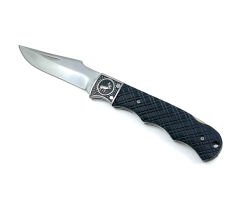 Geyik Figürlü Outdoor Çakı - Dagger Black