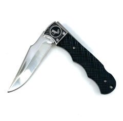 Geyik Figürlü Outdoor Çakı - Dagger Black