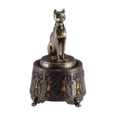 Mısır Bast Figürlü Müzik Kutusu