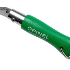 Opinel No 2 Anahtarlıklı Paslanmaz Çelik Çakı - Yeşil