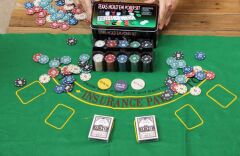 Texas Hold'em Poker Seti 200 Chip