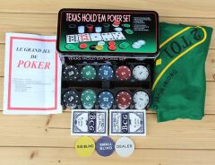 Texas Hold'em Poker Seti 200 Chip