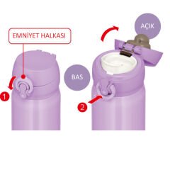 Thermos JNL-350 Ultralight Mug Termos 0,35L - Lavender