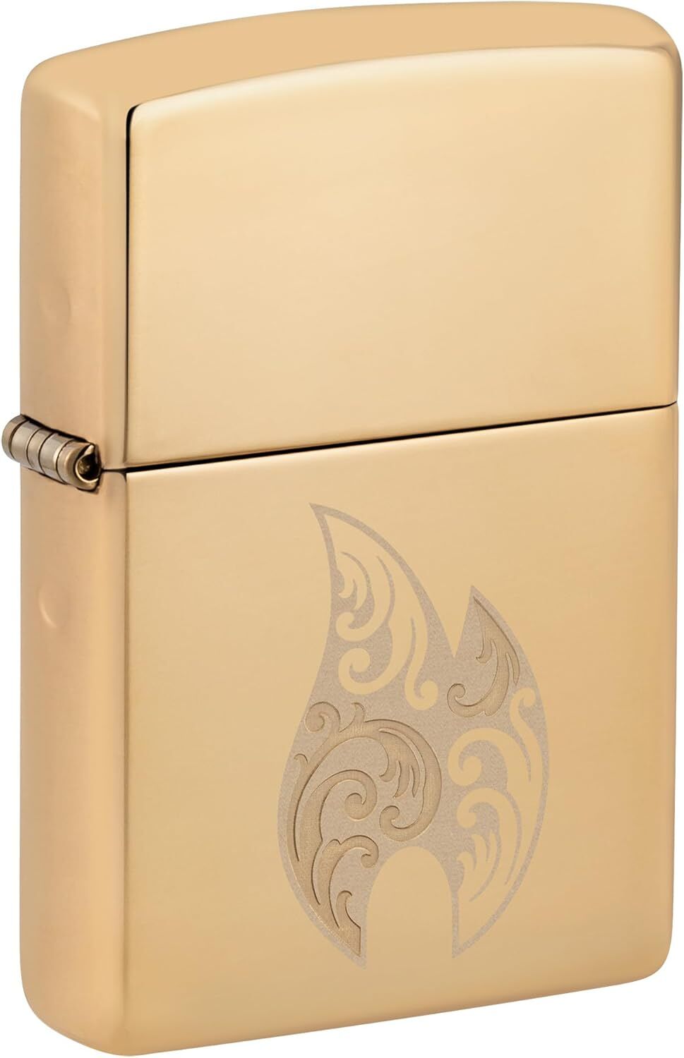 Zippo Filigree Flame High Polish Brass Dizayn Çakmak