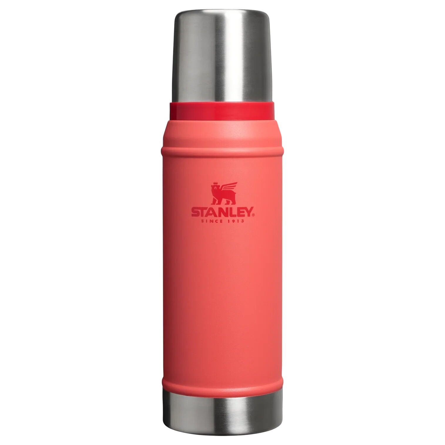 Stanley Klasik Vakumlu Paslanmaz Çelik Termos 0.75 LT - Hot Coral