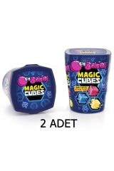 Big Babol Magic Cubes  Karışık Meyve Aromalı Balonlu Sakız Büyük Boy 86 g (2 ADET)