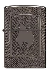 Zippo Logo Dizayn Armor Case Çakmak