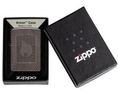 Zippo Logo Dizayn Armor Case Çakmak