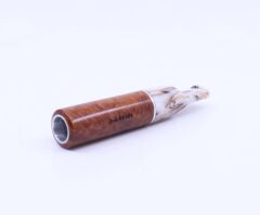 Şahin 9mm Filtreli 8mm Uçlu Akrilik Saplı Sigara Ağızlığı - Kahverengi - 0754