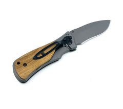 Ahşap Kabzeli Mini Cep Çakısı