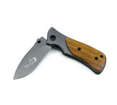 Ahşap Kabzeli Mini Cep Çakısı