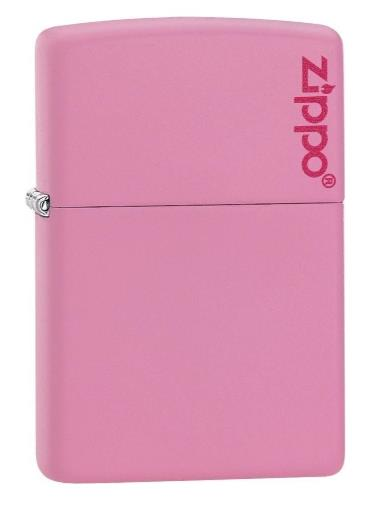 Zippo Pink Logo Çakmak / Pembe Zippo