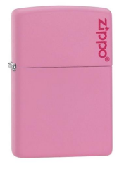 Zippo Pink Logo Çakmak / Pembe Zippo