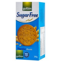 Gullon Şekersiz Digestive Tatlandırıcılı Bisküvi 245 G