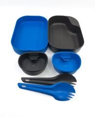 Wildo Camp-a-Box Duo Light Yemek Seti - Mavi