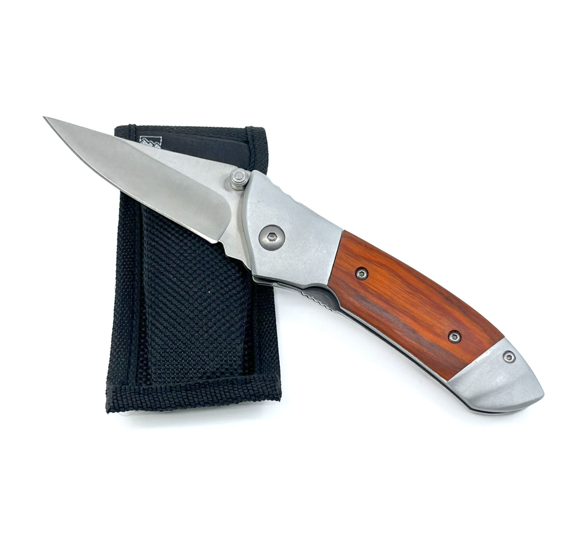 Gül Ağacı Sap Katlanabilir Cep Çakısı