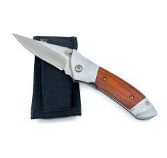 Gül Ağacı Sap Katlanabilir Cep Çakısı