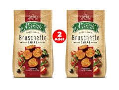 Maretti Bruschette Domates, Zeytin ve Kekik Aromalı Kızartılmış Ekmek Cips (2 ADET)