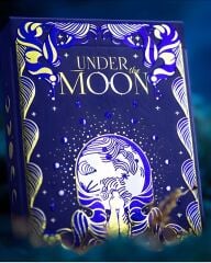 Under the Moon Midnight Blue Oyun İskambil Kartı